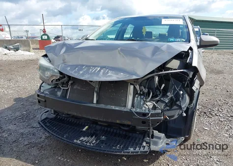 2016 Toyota Corolla Le из США, поврежденный, VIN 2T1BURHE0GC537694